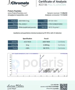 AOD-9604 2mg 5 25aa