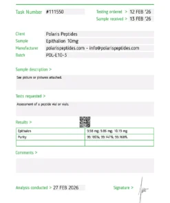 Epithalon 10mg 6 31aa