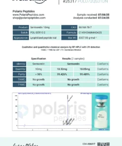 Sermorelin 10mg 5 54aa